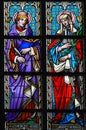 Stained Glass - Saint Prosper and Ludmilla