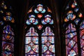 Stained glass in Sainte Chapelle Paris