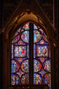 Stained glass in Sainte Chapelle Paris