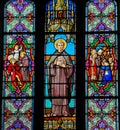 Stained Glass of St Bilmond - St Valery Sur Somme