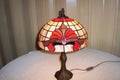 Stained glass, tiffany table lamp. Hand made.