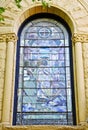 Stained glass window Royalty Free Stock Photo
