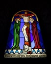 Stained glass window Royalty Free Stock Photo