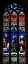 Stained glass window Royalty Free Stock Photo