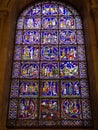 Stained Glass Window in Canterbury Cathedral