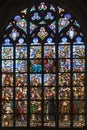 Stained Glass - Cathedral of Our Lady - Antwerp - Belgium