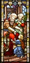 Stained glass window, Christ Church Cathedral