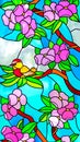 Stained glass window Royalty Free Stock Photo