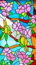 Stained glass window Royalty Free Stock Photo