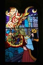 Stained glass window, Disneyland in Paris