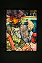 Stained glass window Henri de Toulouse-Lautrec, Louis Comfort Ti