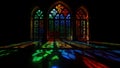 Stained Glass Window Light Royalty Free Stock Photo