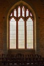 Stained glass window - Livingstonia Mission Church Royalty Free Stock Photo