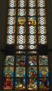 Nativ scene Stained Glass Window, Munich