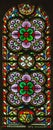 Stained-glass window Royalty Free Stock Photo