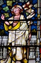 Stained glass window