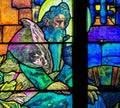 Stained Glass of Saint Methodius by Alphonse Mucha