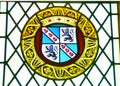 Stained glass window Stirling castle Royalty Free Stock Photo