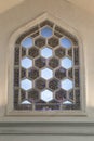 Stained glass window in Turkish architecture