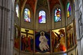 Stained-glass Windows, Cathedral de la Almudena, Madrid, Spain