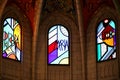 Stained-glass Windows, Cathedral de la Almudena, Madrid, Spain