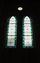 Stained glass windows Royalty Free Stock Photo
