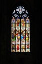 Stained glass windows, Cologne Royalty Free Stock Photo