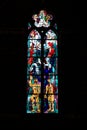 Stained glass windows Royalty Free Stock Photo
