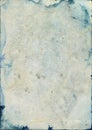 Stained old watercolor paper texture Royalty Free Stock Photo