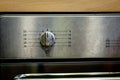 Stained oven countdown time knob Royalty Free Stock Photo