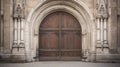 stainedglass old church building Royalty Free Stock Photo