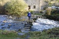 Stainforth Stepping stones above Settl