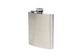 Stainles steel flask isolated on white Royalty Free Stock Photo