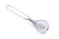 Stainless balloon whisk isolated on a white background Royalty Free Stock Photo