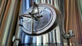 Stainless beer tank in a brewery Royalty Free Stock Photo