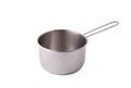 Stainless pot Royalty Free Stock Photo