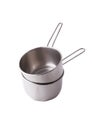 Stainless pot Royalty Free Stock Photo