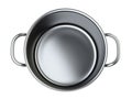 Stainless saucepan.