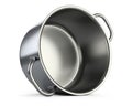 Stainless saucepan.