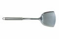 Stainless spade of frying pan Royalty Free Stock Photo