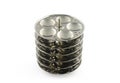 Stainless Stee Idli Stand Royalty Free Stock Photo