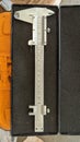 stainless steel analog vernier caliper scale tool Royalty Free Stock Photo