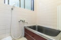 Stainless steel bathtub Royalty Free Stock Photo