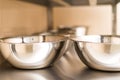 Stainless Steel Bowls. Kitchen Product. Food Accessory.
