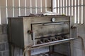 Stainless steel bread oven made of thick old-fashioned steel