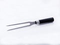 Stainless Steel Carving Fork - Stock Image