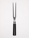 Stainless Steel Carving Fork - Stock Image