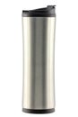 A stainless steel coffee tumbler (Thermo bottle)