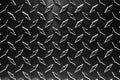 Stainless steel diamond plate Royalty Free Stock Photo