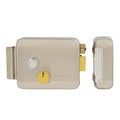 Stainless steel electromechanical padlock with moisture protection